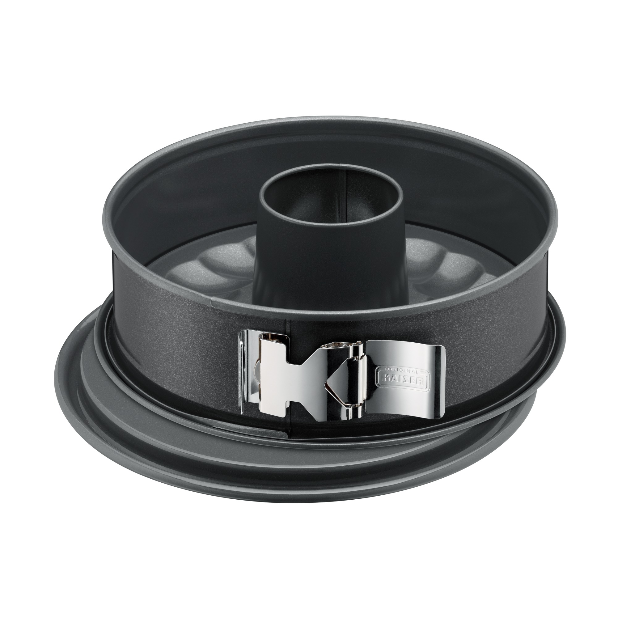 Kaiser Springform mit 2 Böden Ø 26 cm La in grau