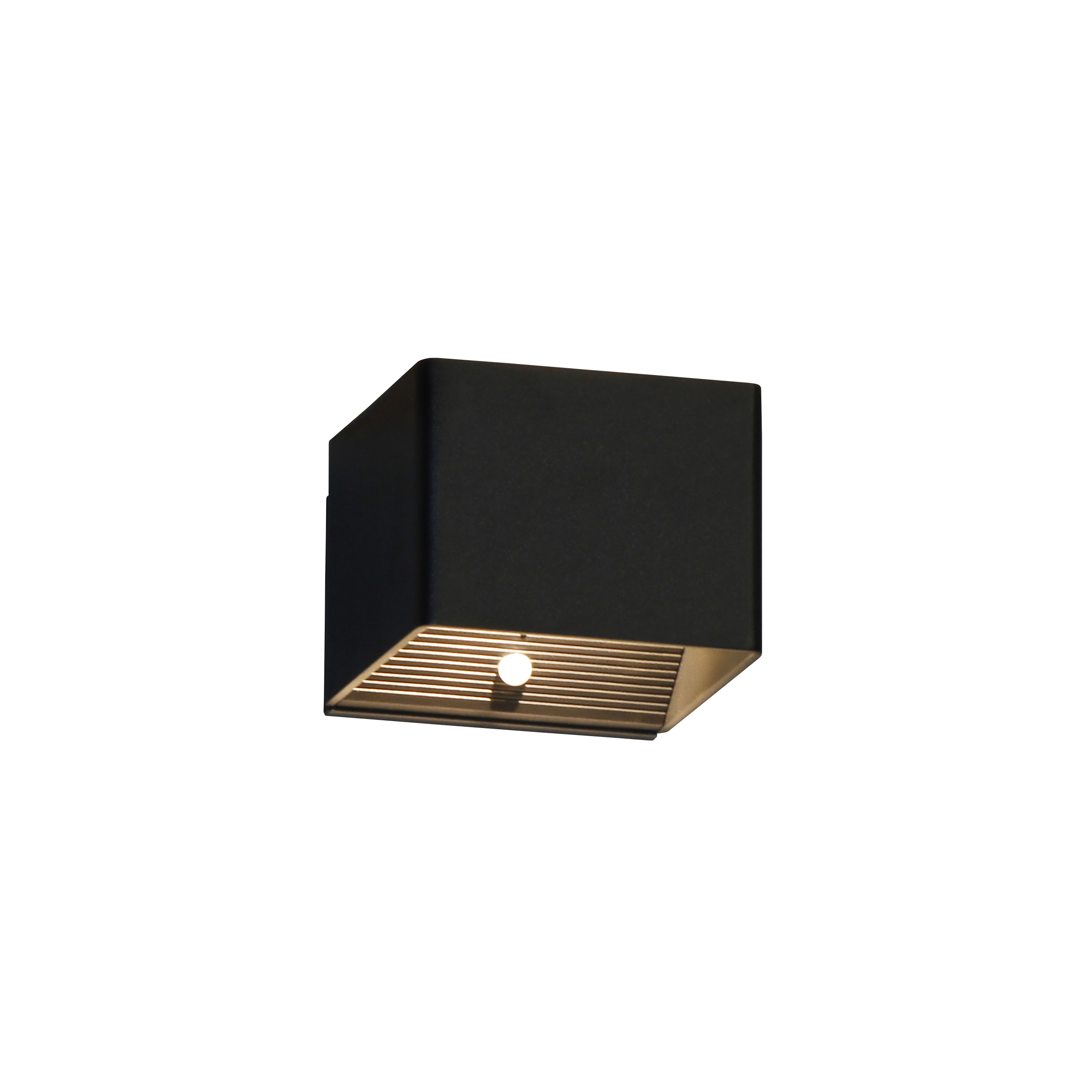 FH Lighting LED-Wandleuchte MAGNETIC in Metall sandschwarz