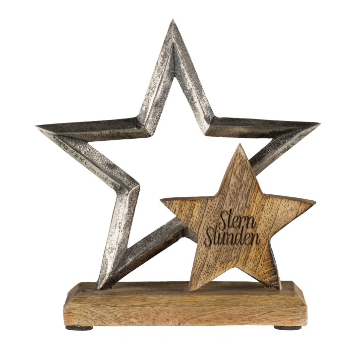 Gasper Aluminum Stern in Farbe Silber Gasper Aluminum Stern in Farbe Silber, Sternsymbol, Symbol, Kreuz