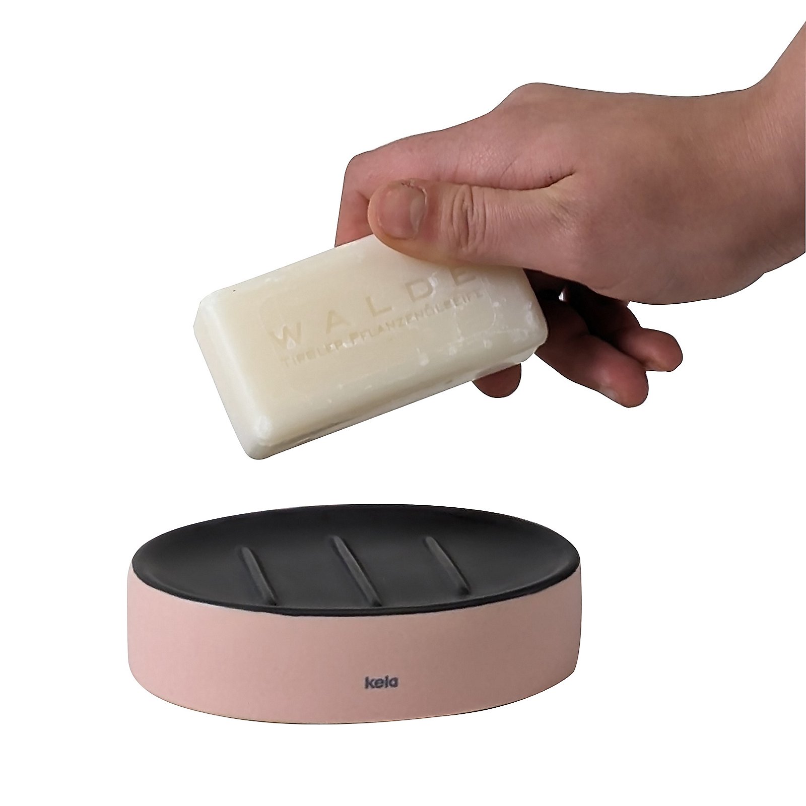 Kela Seifenschale MATSI in Farbe wolkenrosa Kela Seifenschale MATSI in Farbe wolkenrosa, Seife