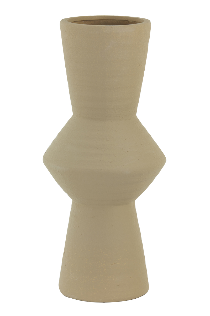 Light & Living Vase 22,5x50,5cm in Keramik braun