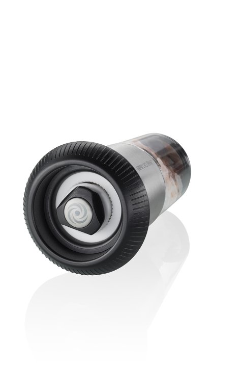 GEFU Salz- oder Pfeffermühle X-Plosion schwarz/silber
