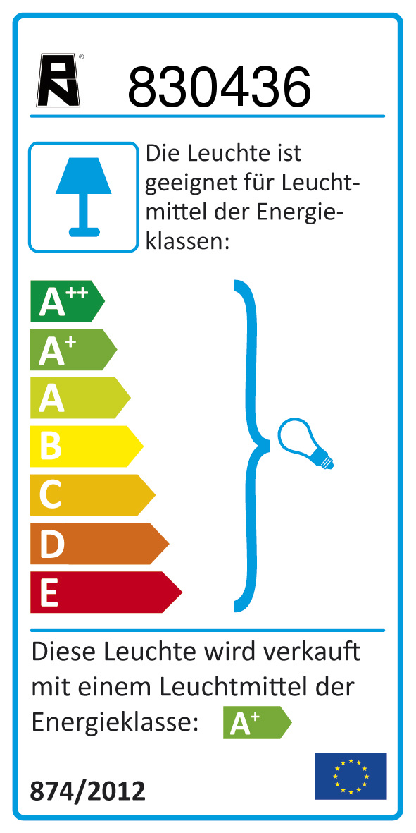 Paul Neuhaus LED-Tischleuchte TILL 1-flammig in Farbe stahl, Werbung, Plakat, Seite, Text