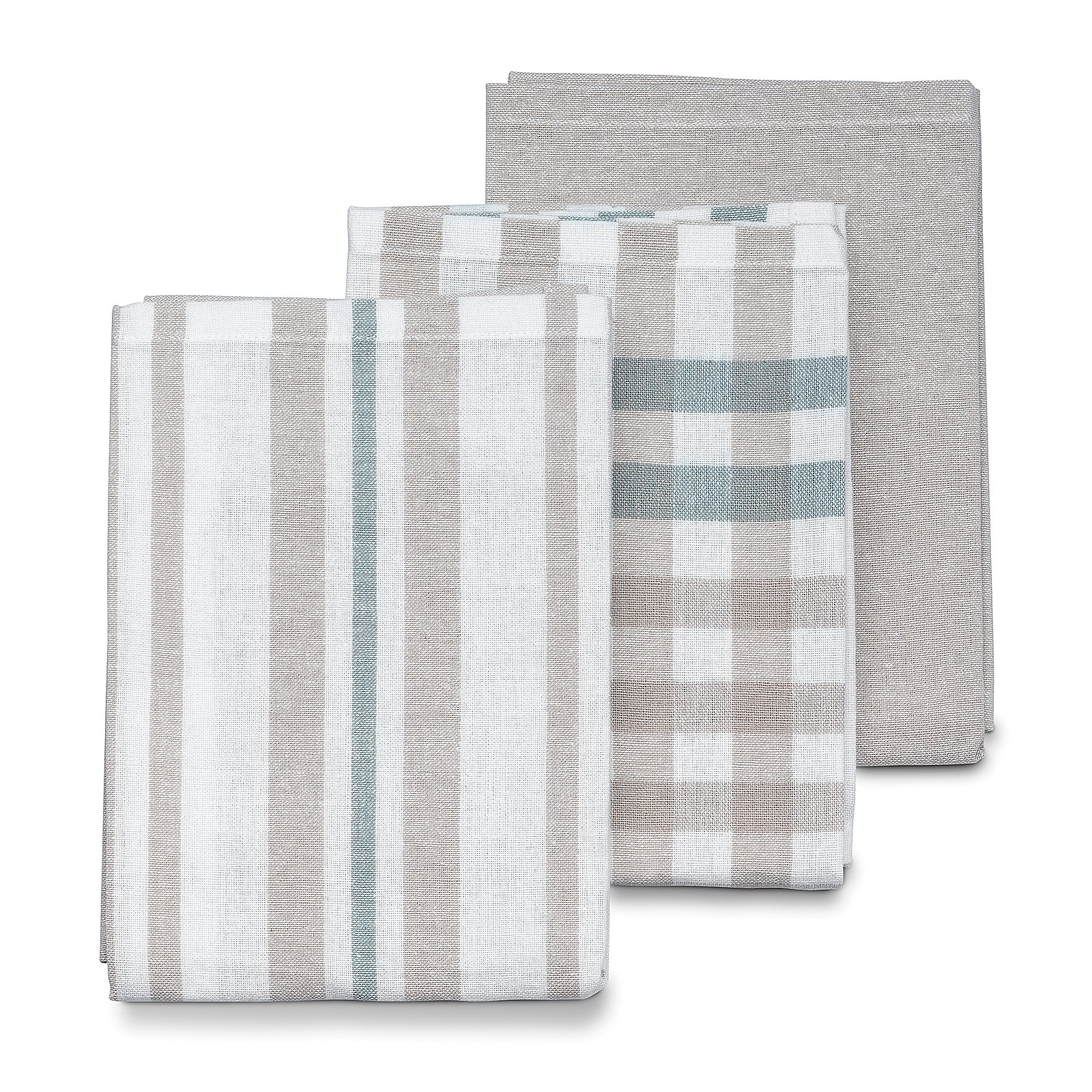 Kela Geschirrtücher Pasado PASADO in silbergrau, Dekoration für Zuhause, Leinen, Tasche, Handtasche, Teppich