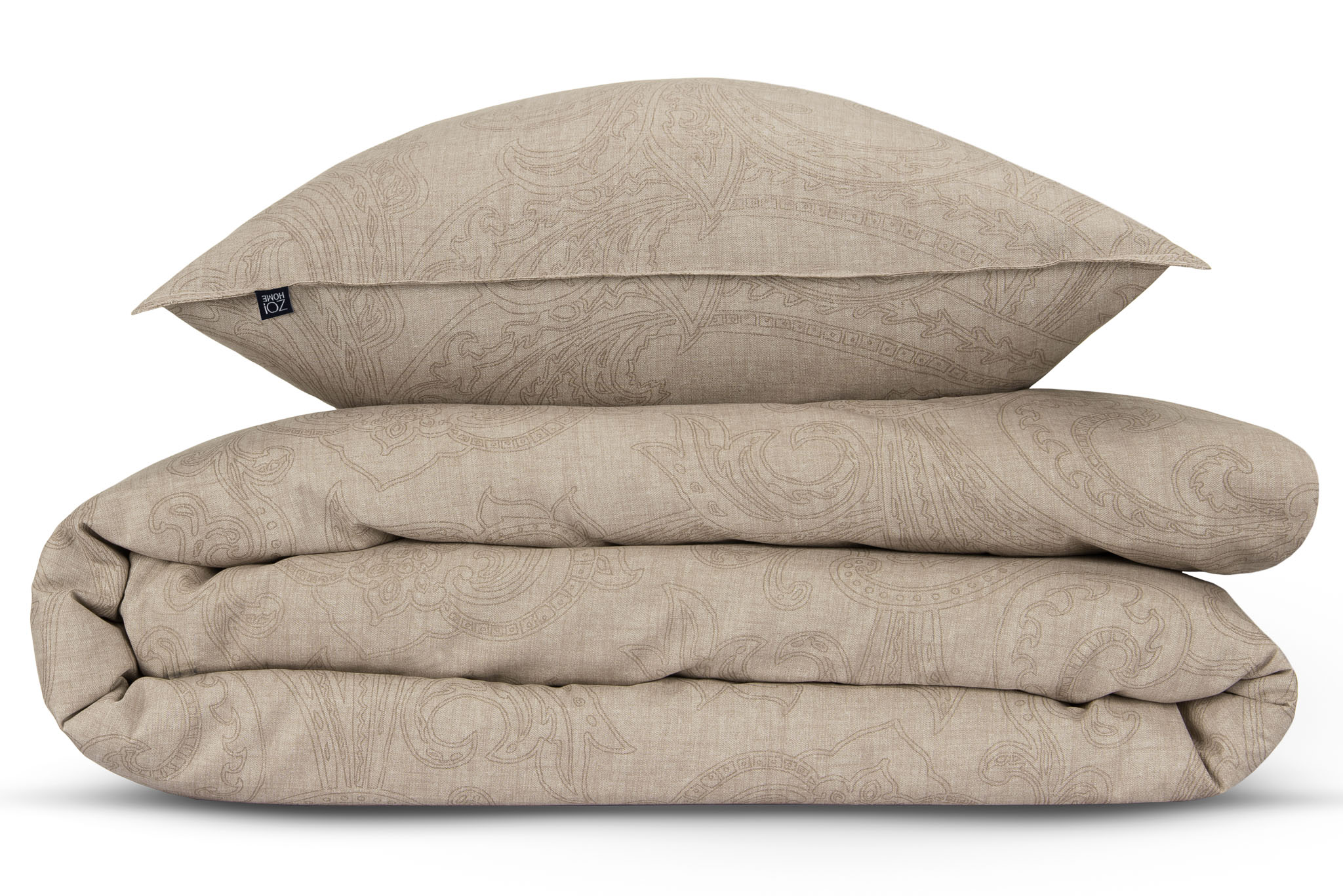 Heckettlane Bettwäsche ca. 135x200cm in Farbe Sandy-Beige