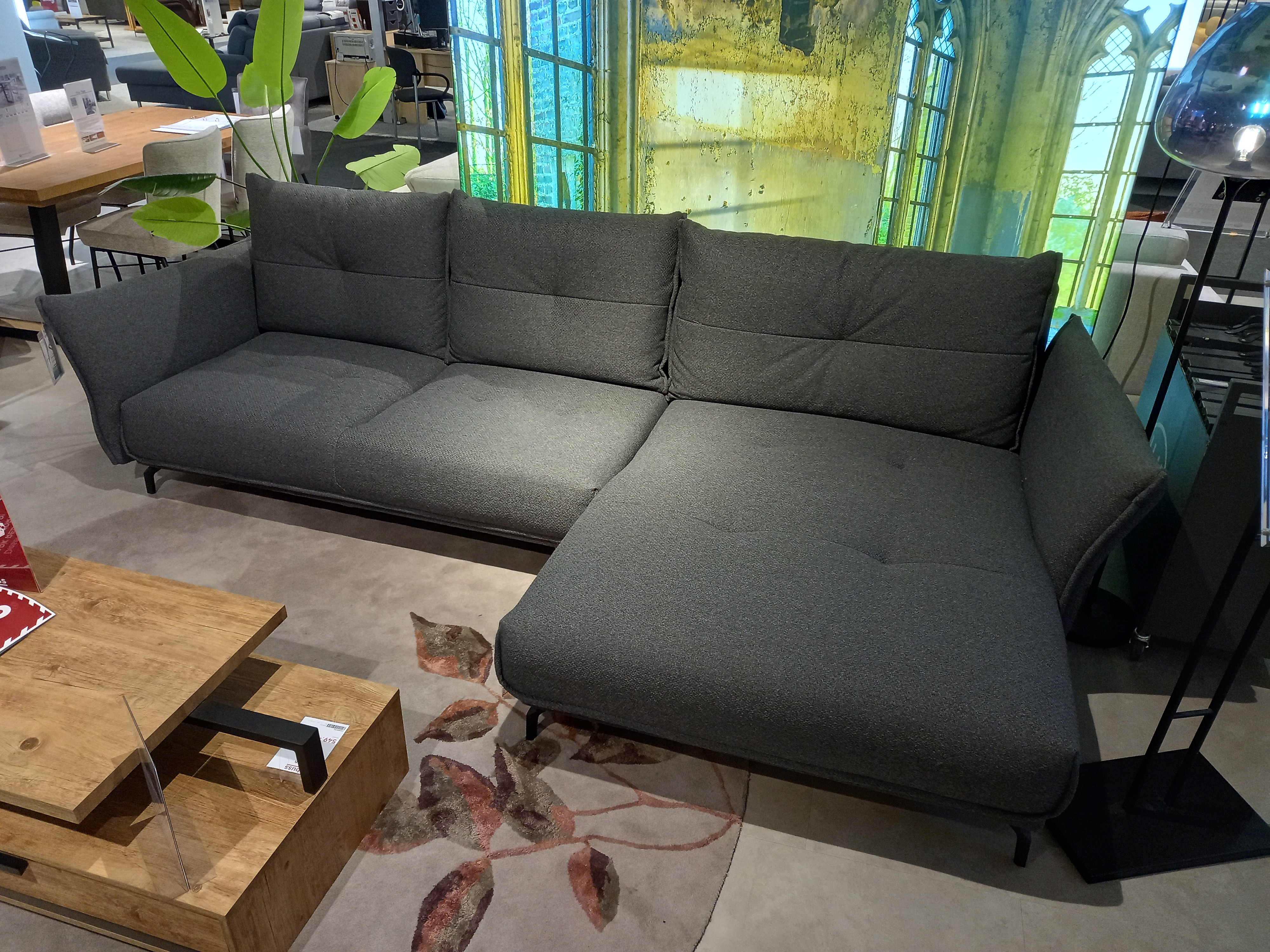 Henders & Hazel 3-Sitzer ALBI 45341-001, Couch, Mobiliar, Wohnzimmer, Tabelle, Stuhl