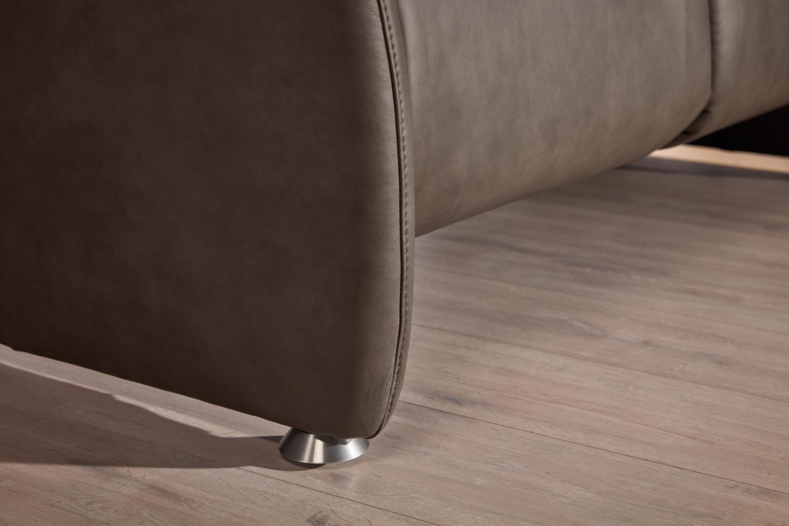 Himolla Sofa 3-Sitzer 4897 in braun, Sofa, Leder, Braun, Bein, Holzboden