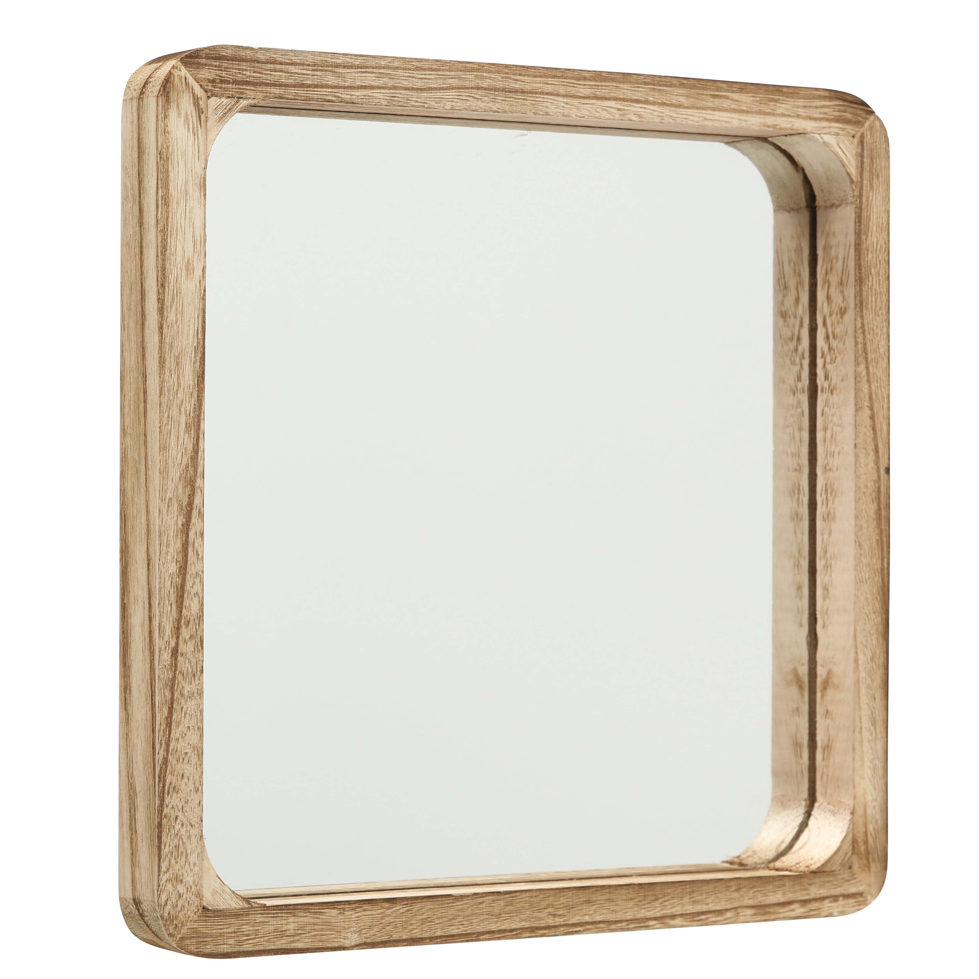 Boltze Spiegel Mambo ca. 35x35cm in Farbe Materialmix natur