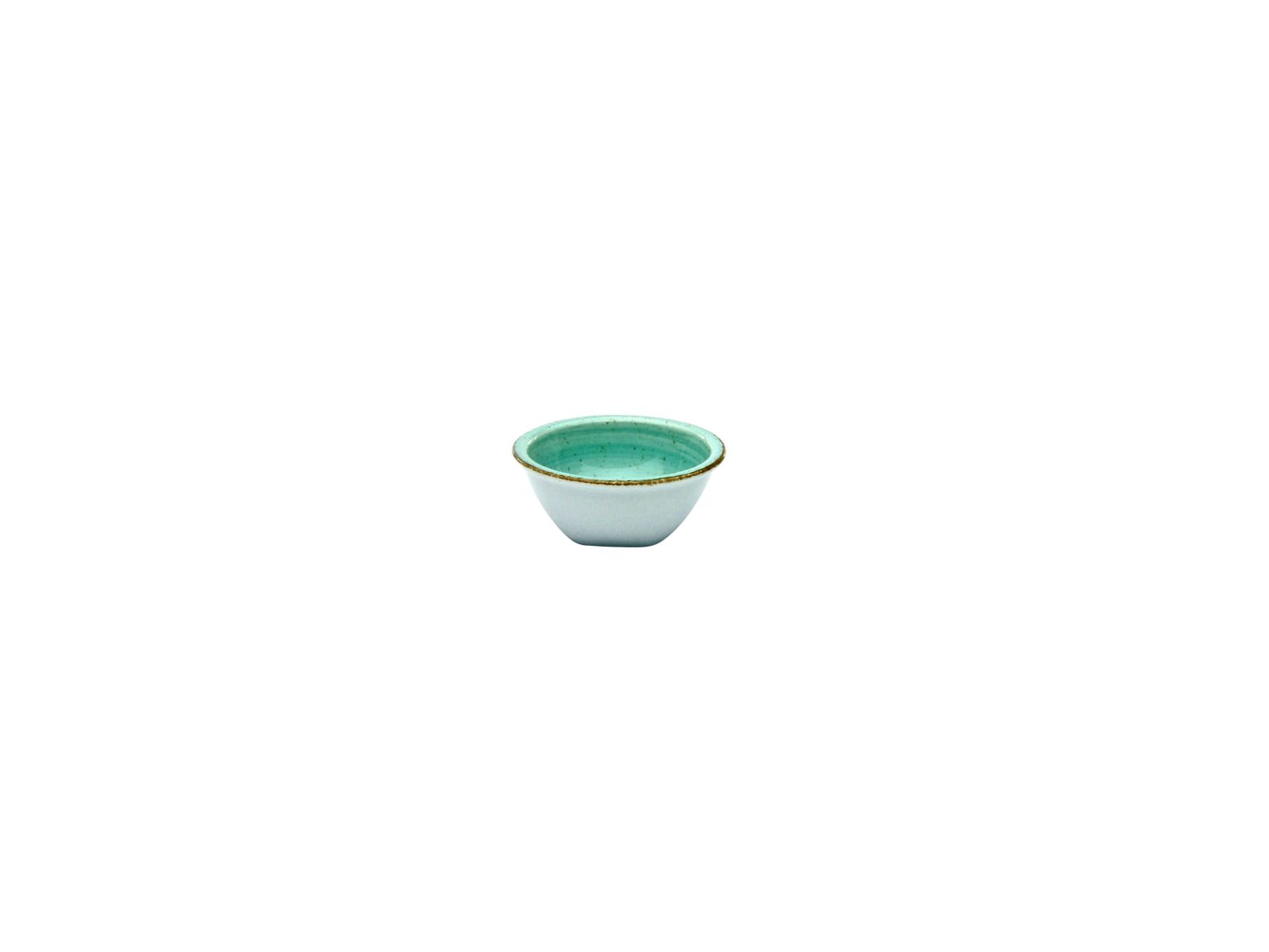 CreaTable Dipschale Vintage Nature in Farbe Aqua glänzend CreaTable Dipschale Vintage Nature in Farbe Aqua glänzend