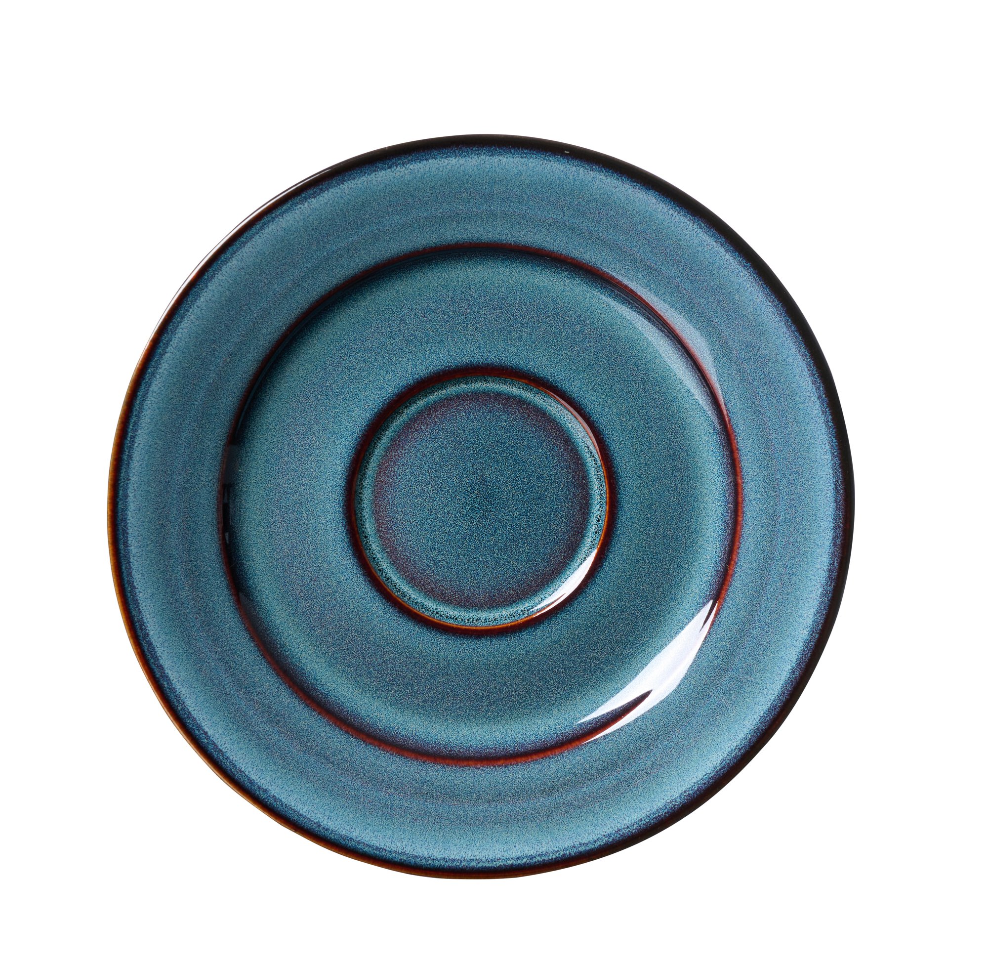 Ritzenhoff & Breker Espresso-Untertasse 0cm BALI aus Steinzeug blau