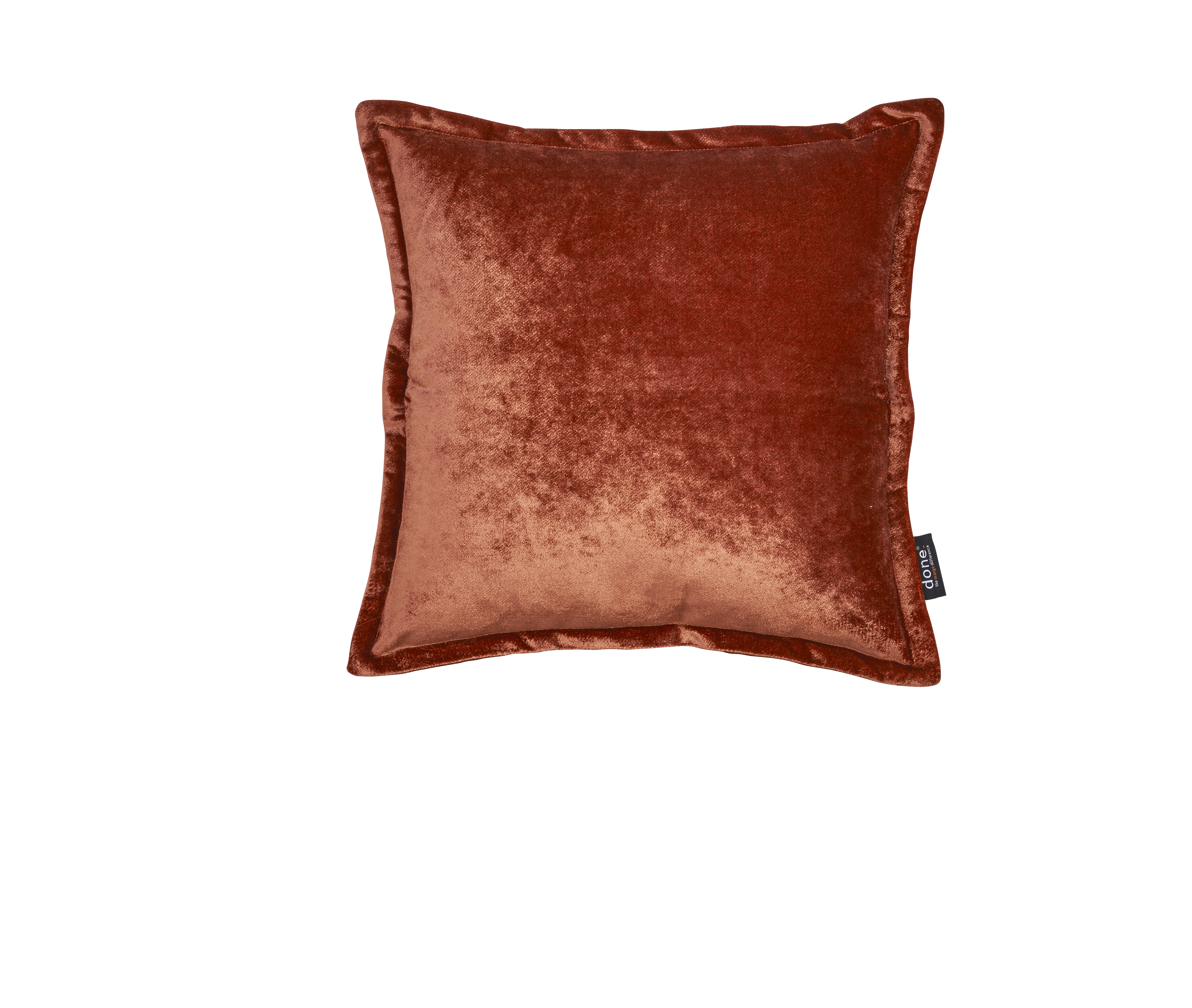 Kissenhülle Cushion Glam in rust