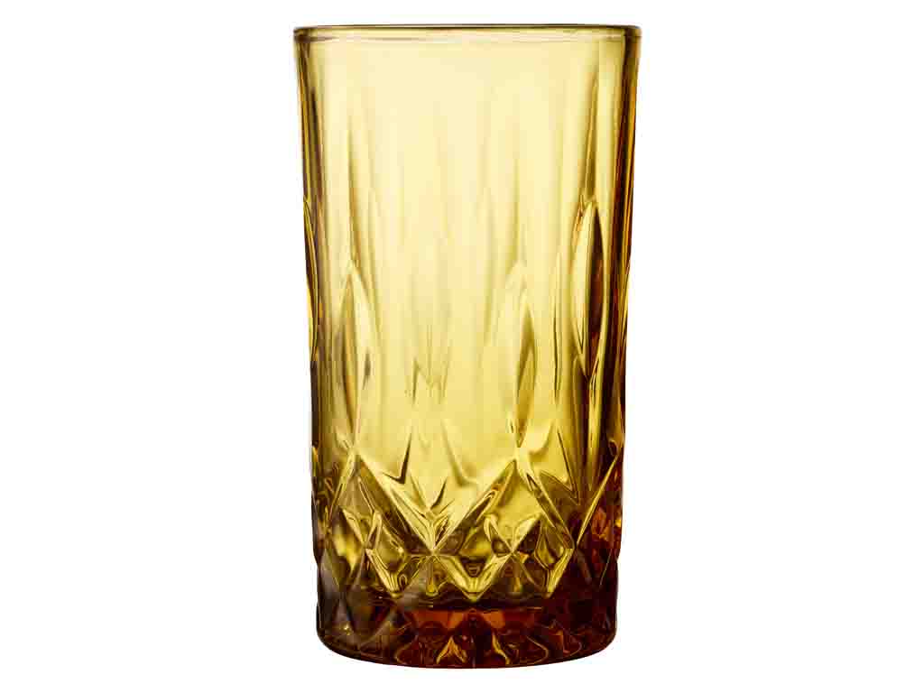 Lyngby Glas Highball 0,38 Liter in Farbe amber