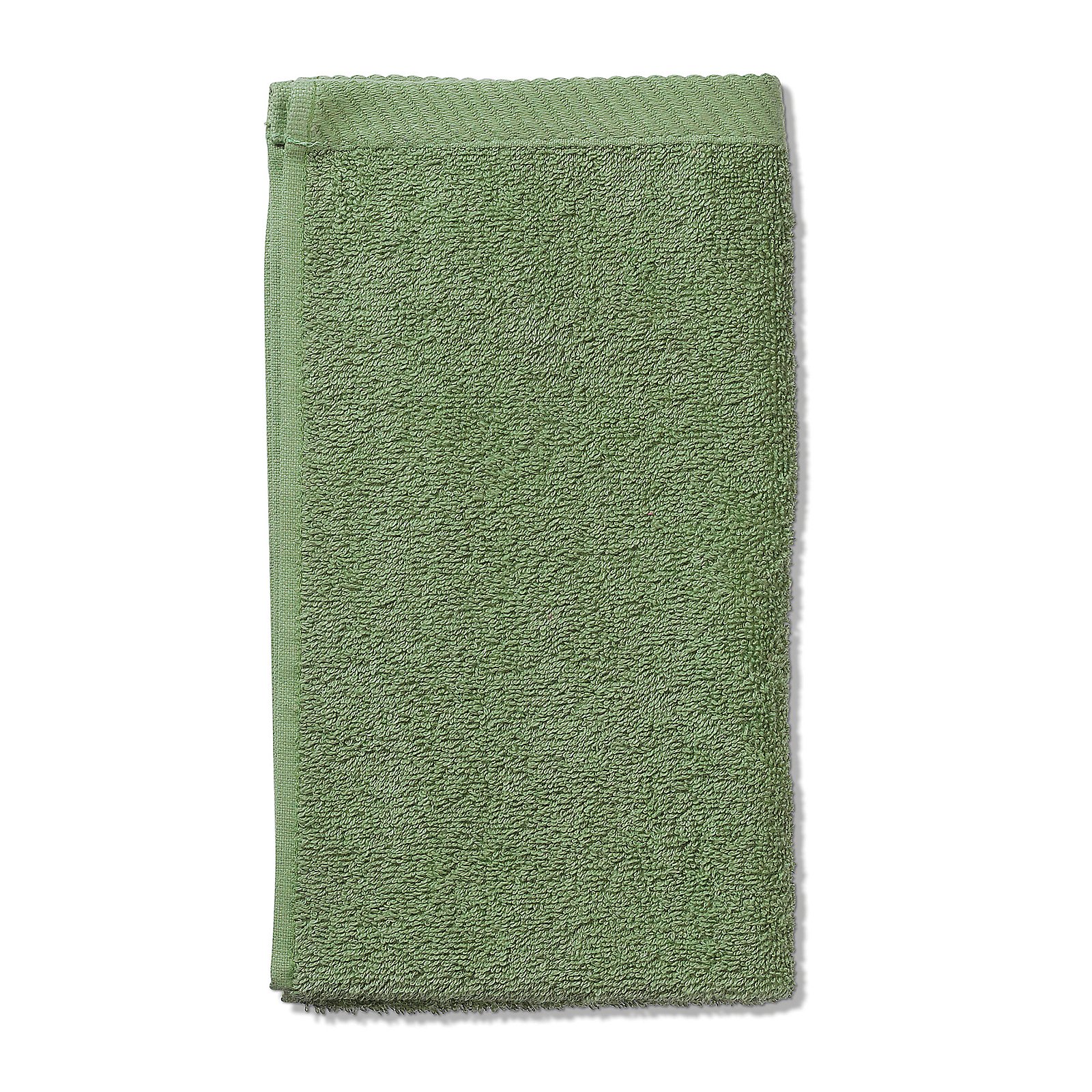 Kela Gästetuch LADESSA in Farbe Moosgrün, Tuch, Handtuch, Grün, Frottee, Badezimmer