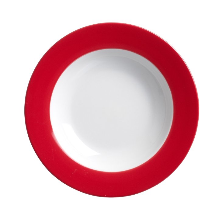 Ritzenhoff & Breker Suppenteller Doppio tief 270ml in Farbe rot