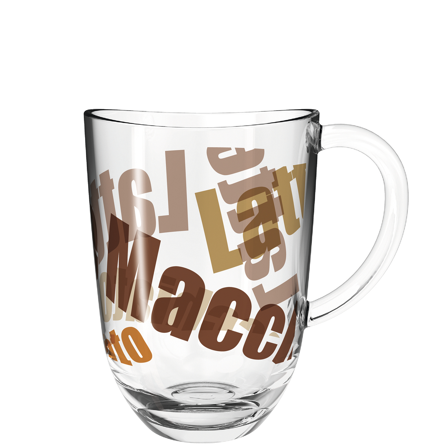 Leonardo Latte-Macchiato-Tasse Napoli in Farbe mehrfarbig