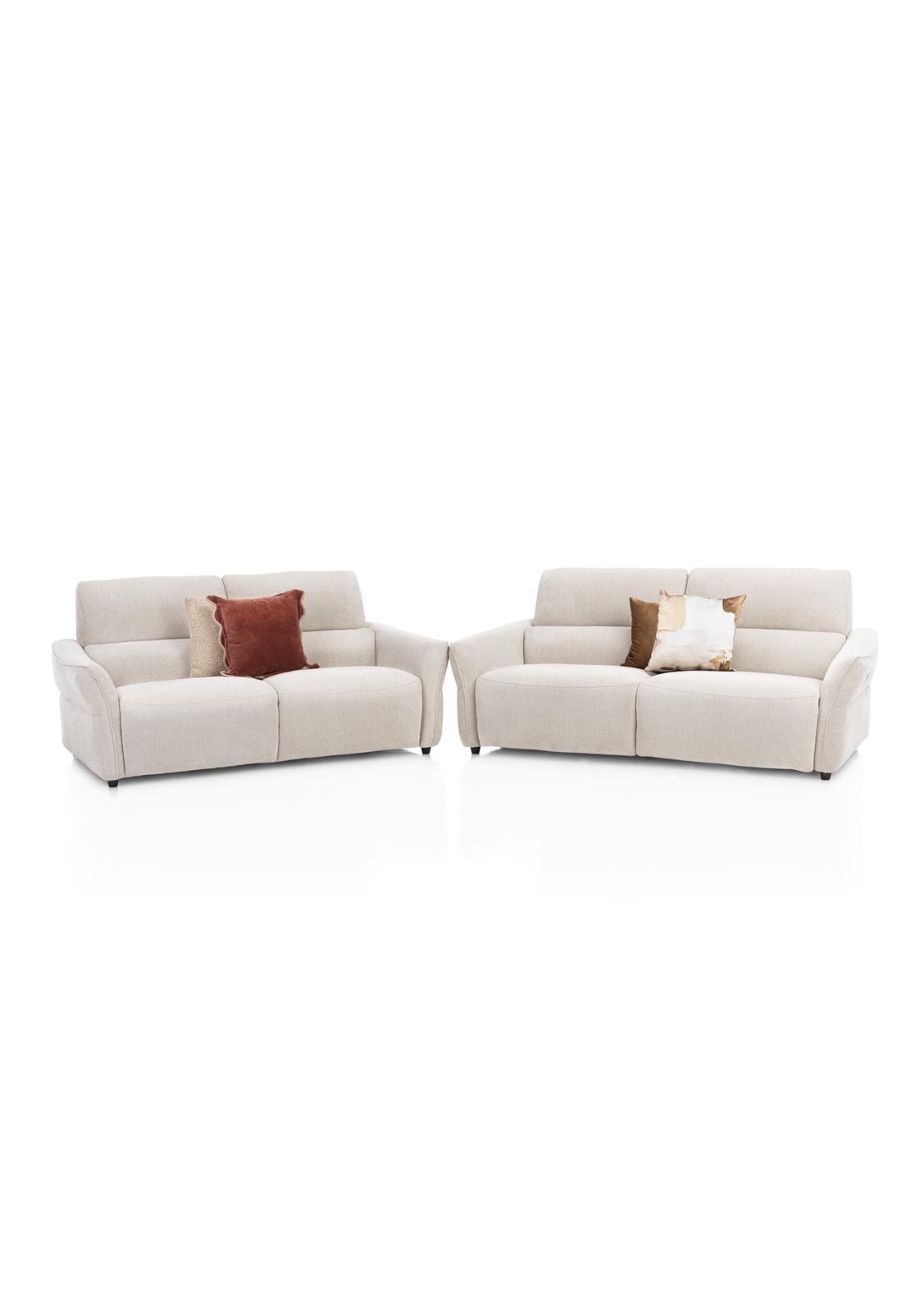 Henders & Hazel 2,5-Sitzer ANGLET 56401-001, sofa set, sectional, beige, fabric, two-seater