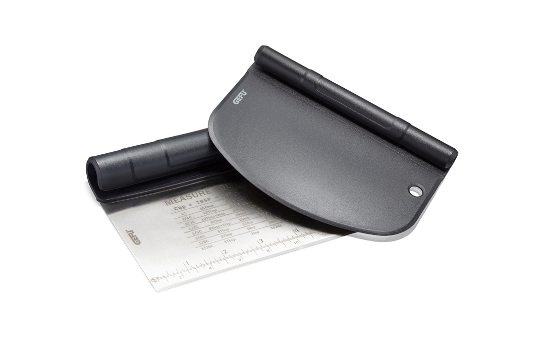 GEFU Teigspachtel DUTTO in Farbe schwarz/silber