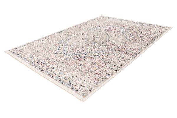 Webteppich VISTA ca. 160x230cm in Farbe multi, Teppich, WxL-Teppich, Muster-Teppich, Blumendesign, Helle Farben