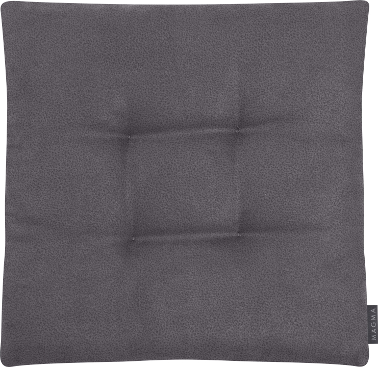 Magma Heimtex Wendestuhlkissen AUSTIN ca. 42x42cm in Farbe anthrazit