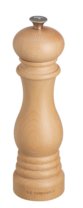 Le Creuset Pfeffermühle Klassik in Farbe Buchenholz Le Creuset Pfeffermühle KLASSIK ca. 21cm aus Buchenholz