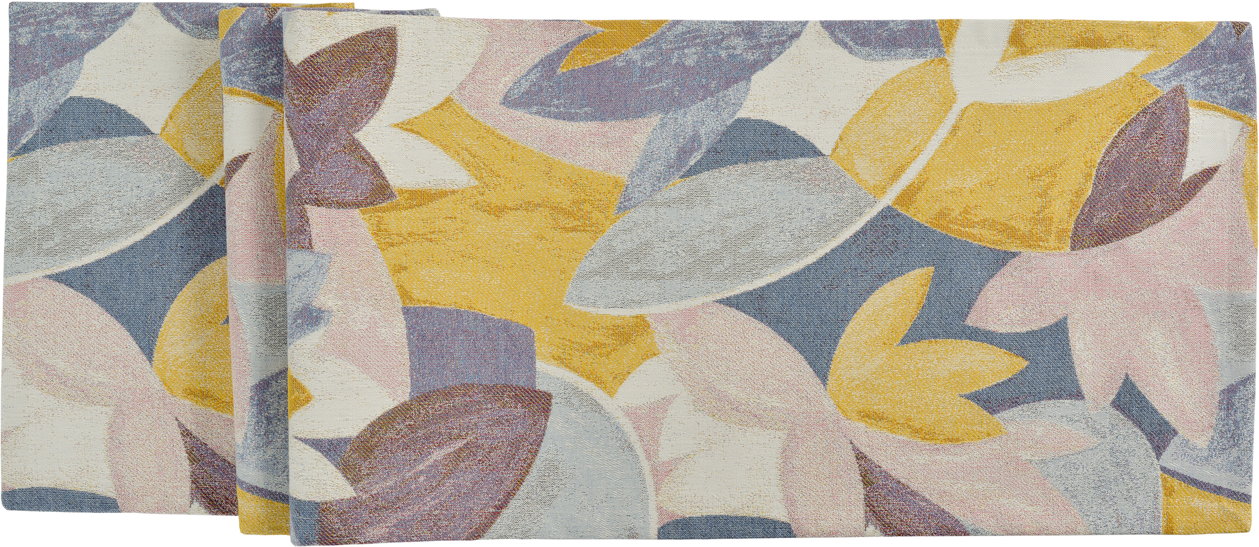 Sander Tischläufer DESIO ca. 40x150cm in Farbe honey/multi colour, teppich, rug, abstractes muster, mehrfarbig, textur