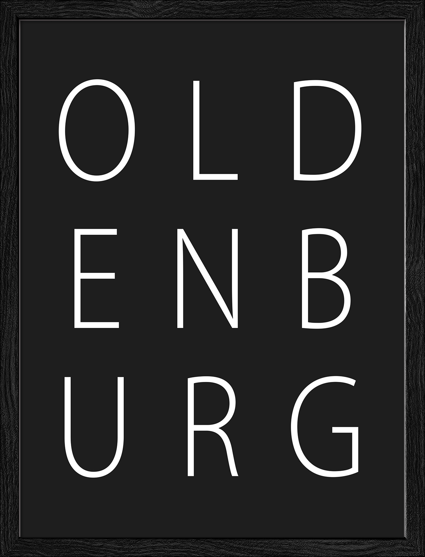 ProArt Framed-Art Slim Scandic 33x43cm Oldenburg