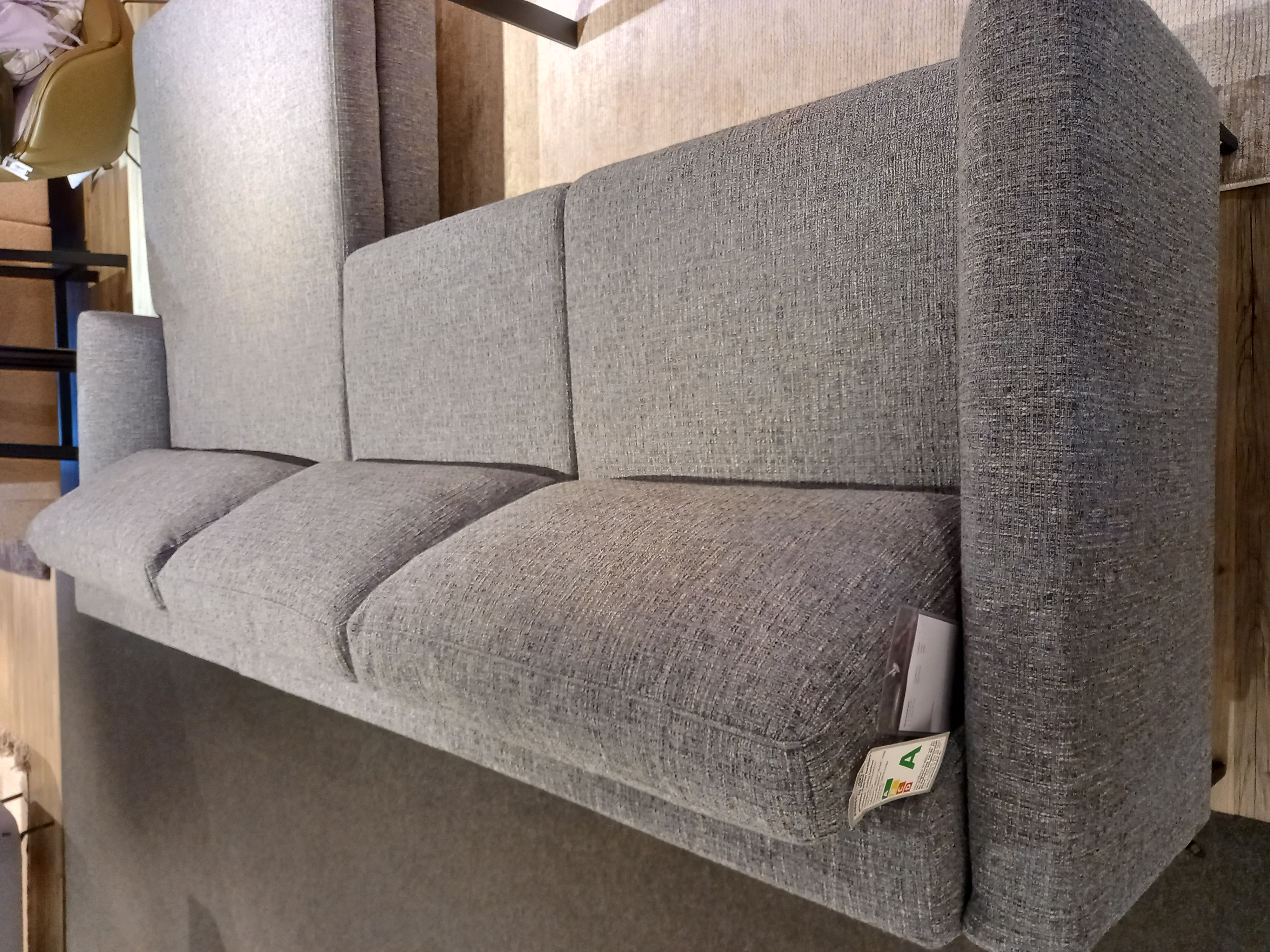 SCHÖNER WOHNEN-Kollektion Polsterecke in Stoff Prime blue grey PG:8, sofa, grau, stoff, armlehne, ecksofa