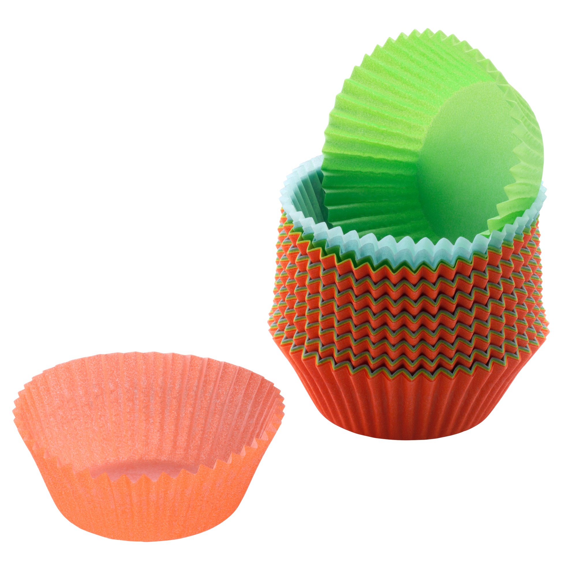 Kaiser Muffin-Papierbackförmchen-Set 150 in bunt Kaiser Muffin-Papierbackförmchen-Set 150 in bunt
