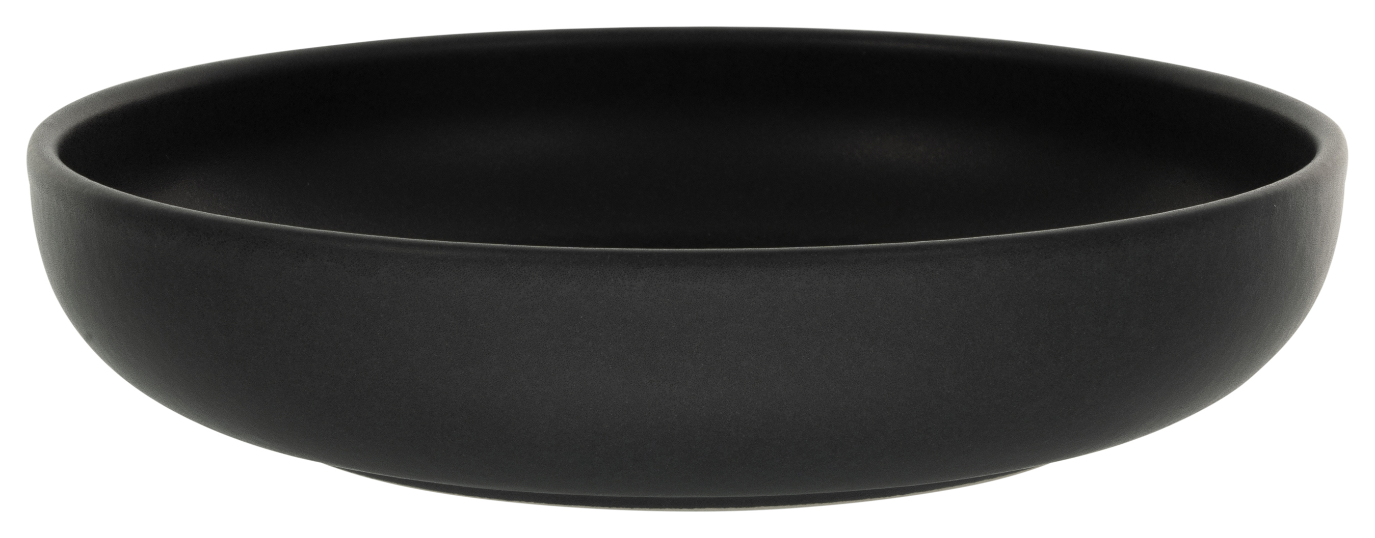 CreaTable Suppenteller Uno in Farbe Schwarz matt