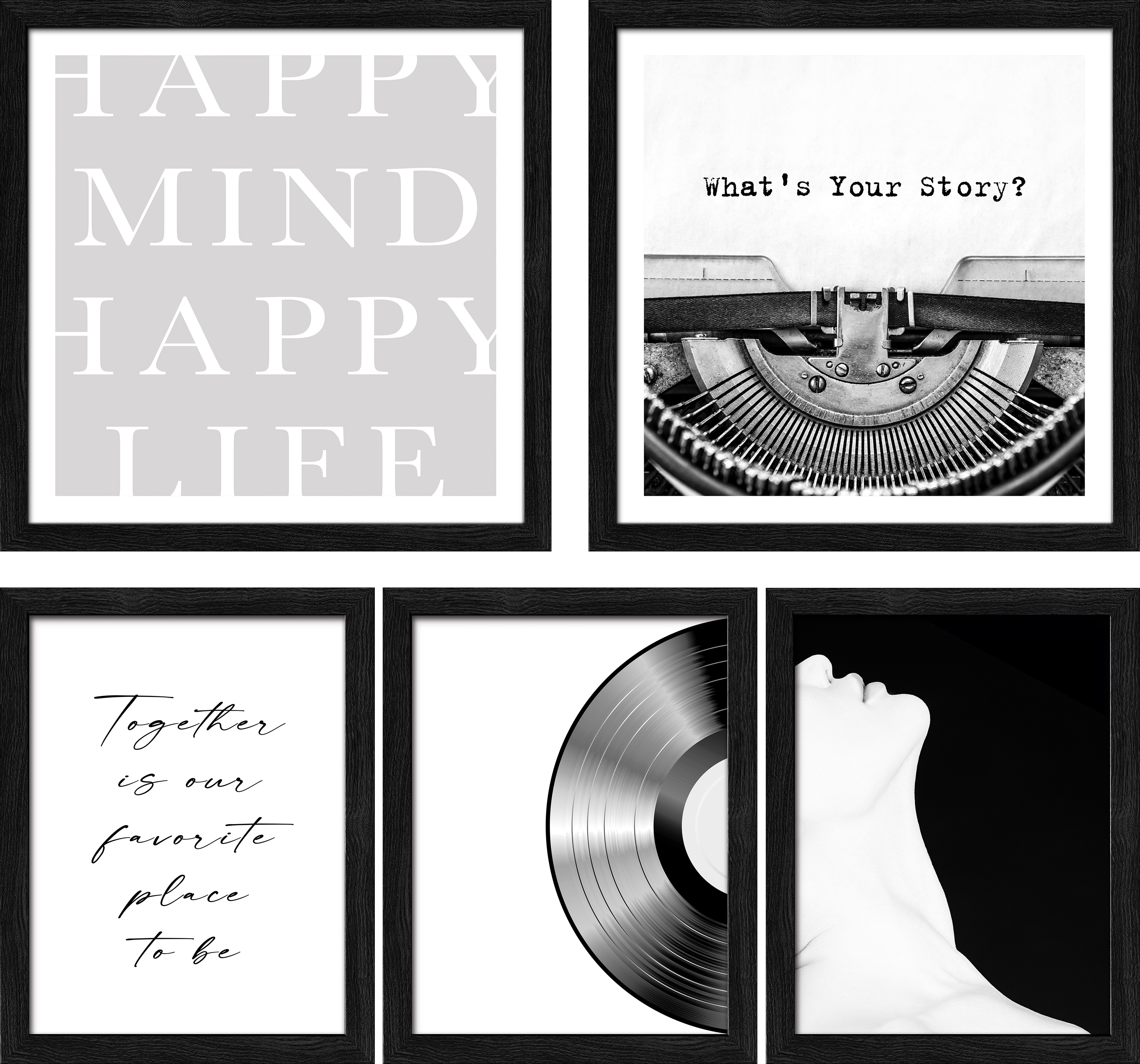 ProArt Framed-Art Slim Scandic 5-Teiler Lifestyle ProArt Framed-Art Slim Scandic 5-Teiler Lifestyle