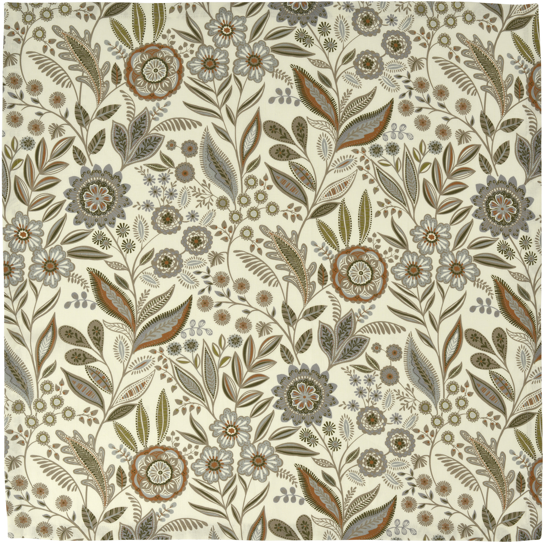 Sander Tischdecke MORI ca. 85x85cm in Farbe original, Tapete, Stofftapete, Blumenmuster, Stoffoptik, Floral-Design