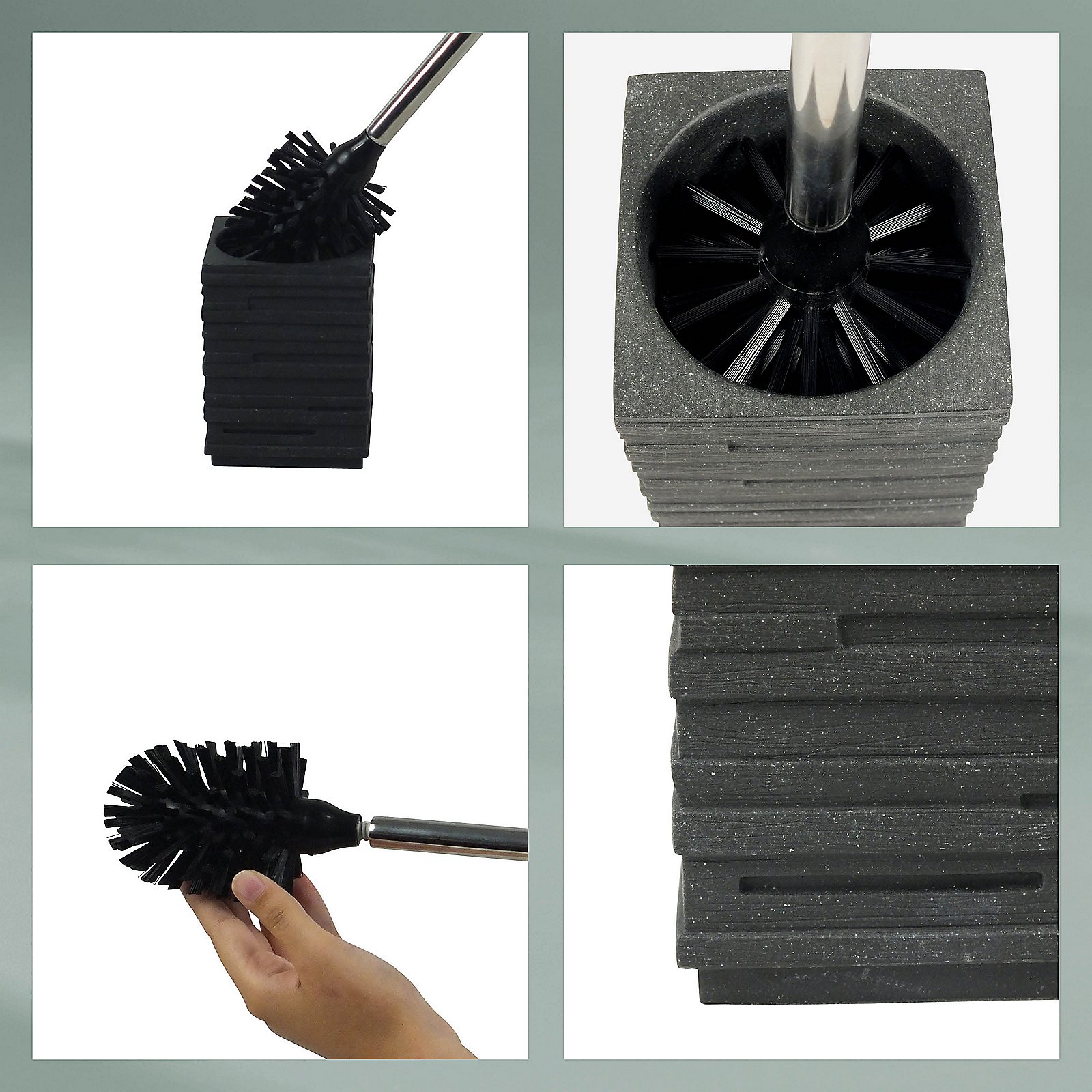 Kela WC-Garnitur Posidon POSIDON in , Pinsel, Gerät, Werkzeug