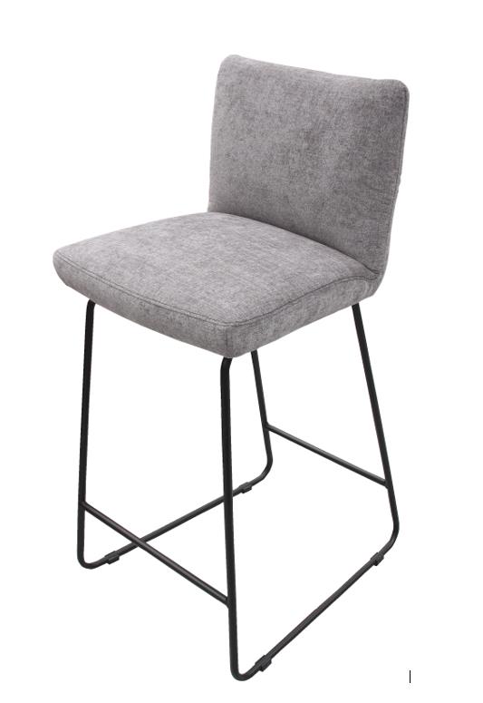 Interliving Barstuhl IL 5504 in Stoff S-DCT99/08 grau