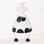 Boltze Figur Carly H:36 cm in Eisen schwarz/weiß