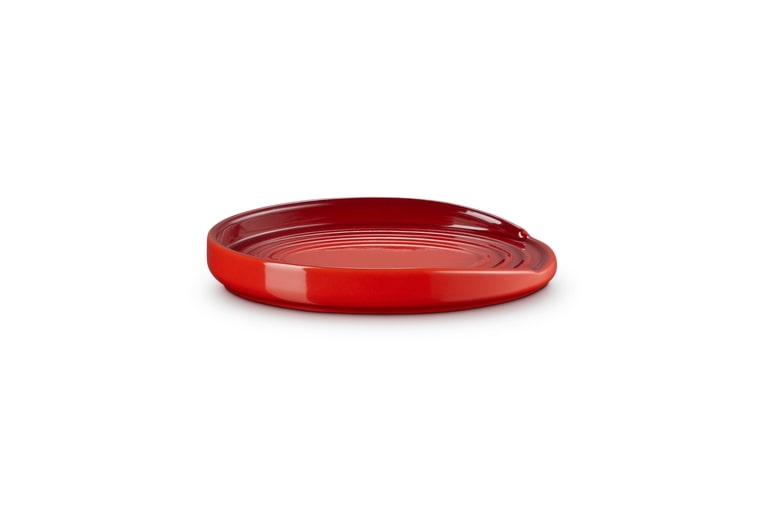 Le Creuset Löffelablage Kirschrot Oval