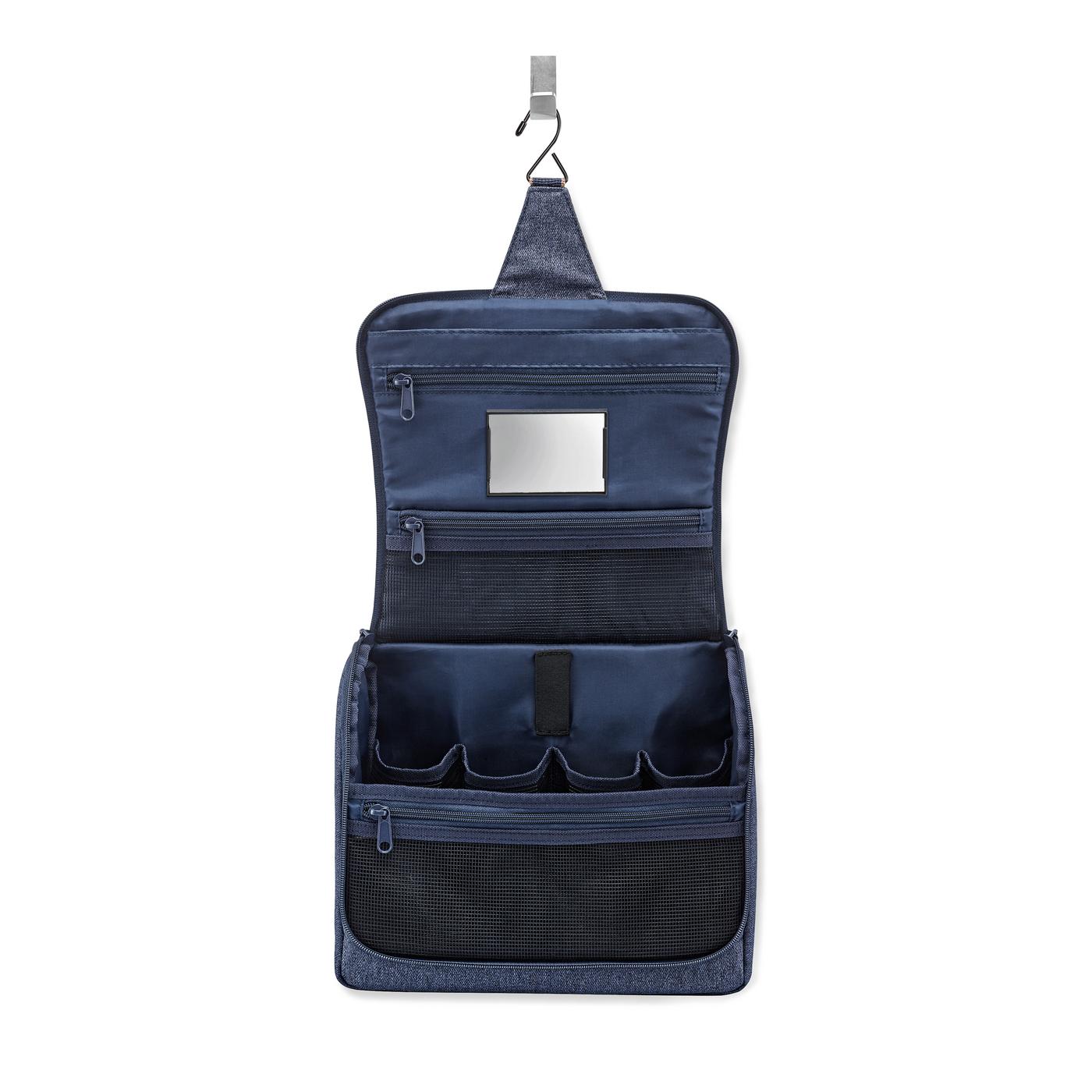 Reisenthel TOILETBAG XL in Farbe herringbone dark blue