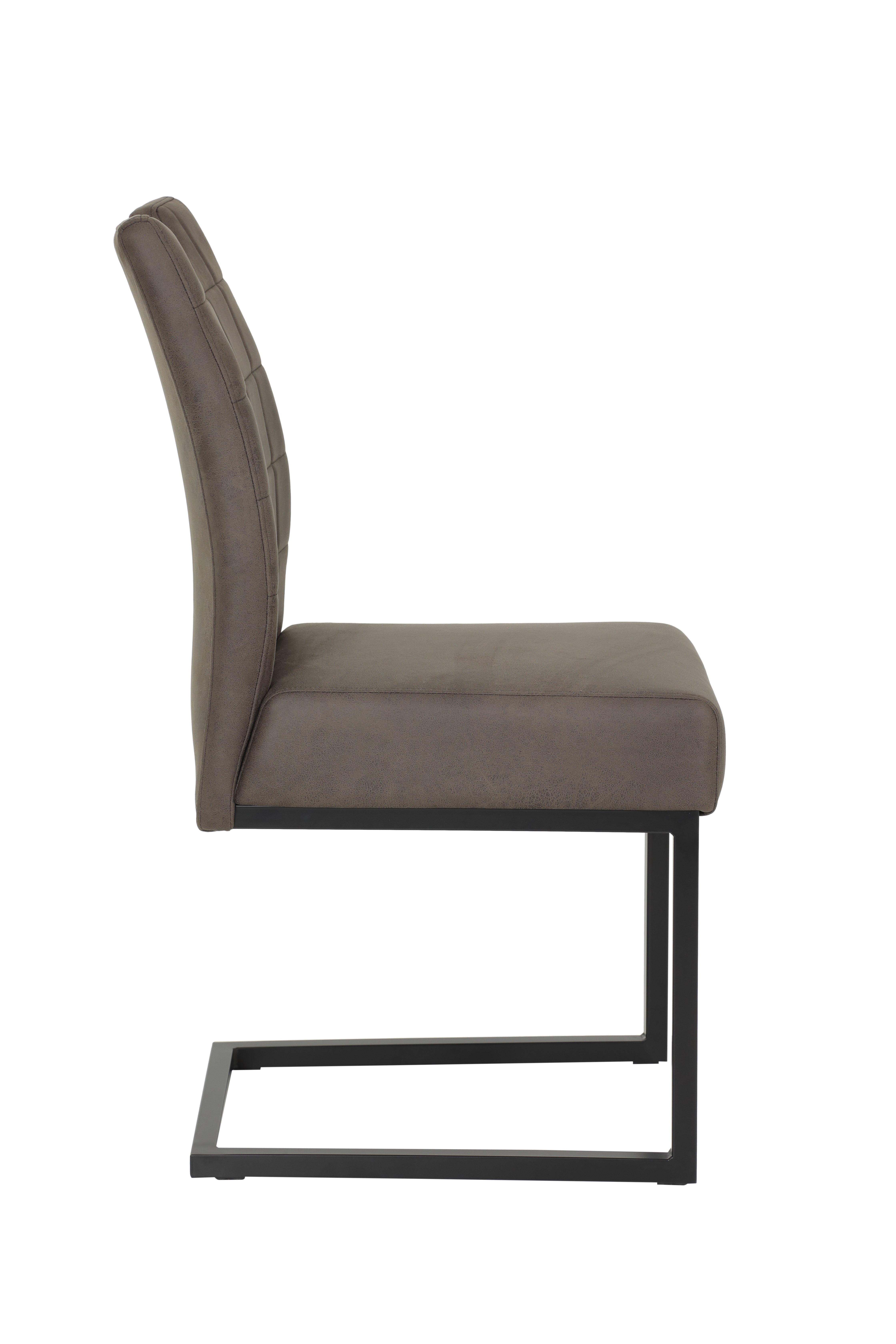 Hela Schwingstuhl PALERMO in Stoff Vintage braun 56