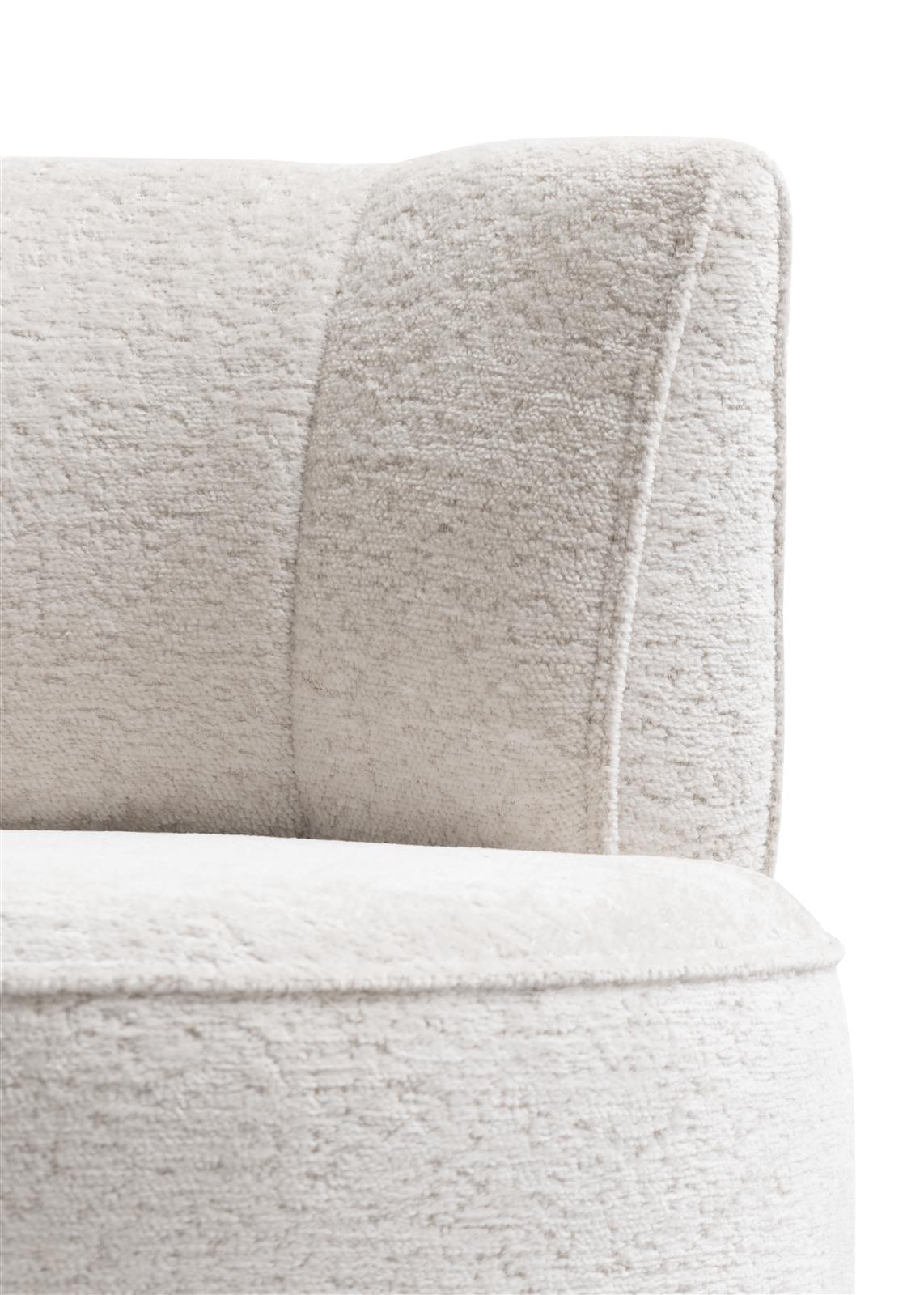 Coco Maison Sessel COCO MAISON ca. B71 H74 T71 cm in Stoff creme