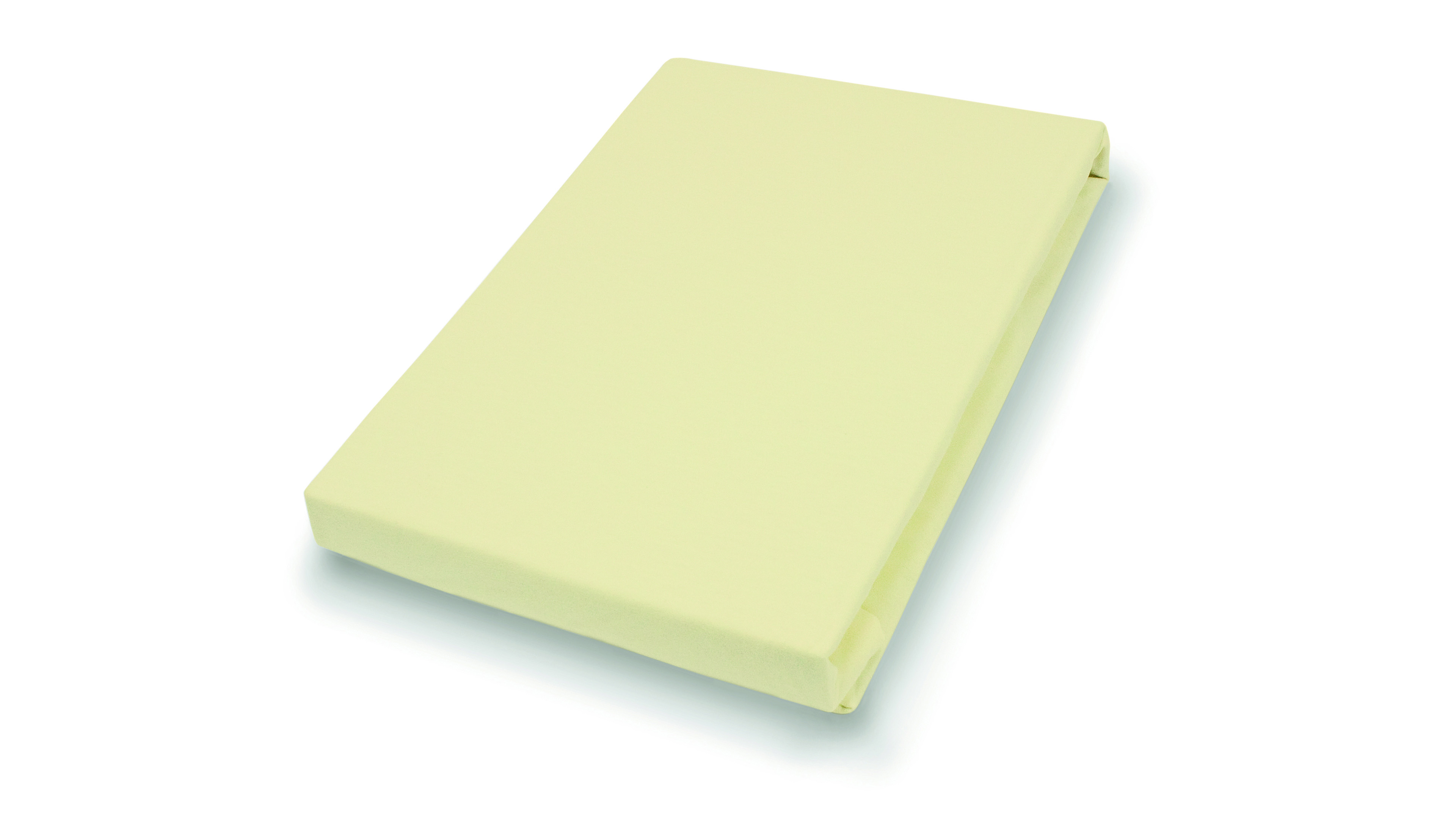 Hahn Haustextilien Spannbetttuch 150x200cm in Farbe pfirsich,