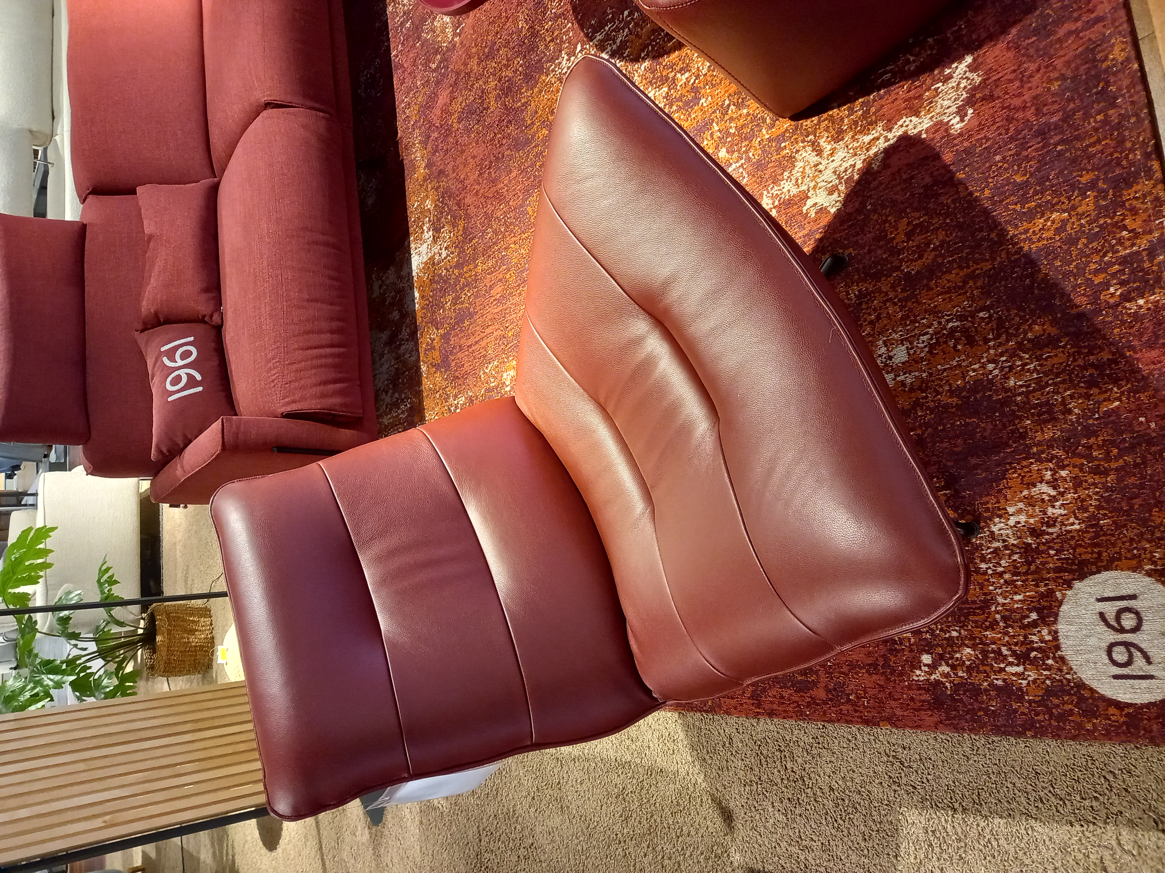 Sessel YOGA 1Q QUEEN in Leder Montana Passion