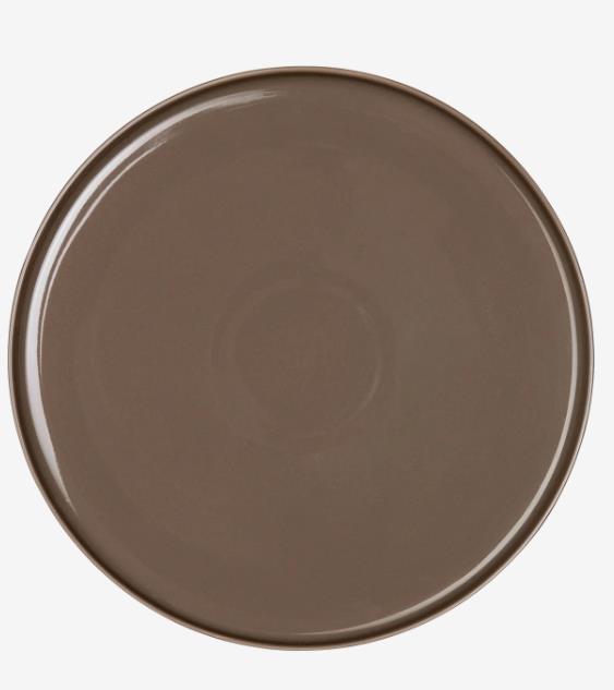 ASA Selection Essteller COPPA in Farbe braun, Teller, Metall, rund, braun, Glanz