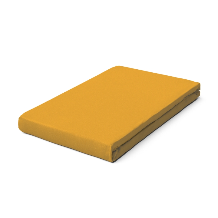 Schlafgut Pure Spannbettlaken ca. 180x200-200x220cm in Farbe Yellow Deep