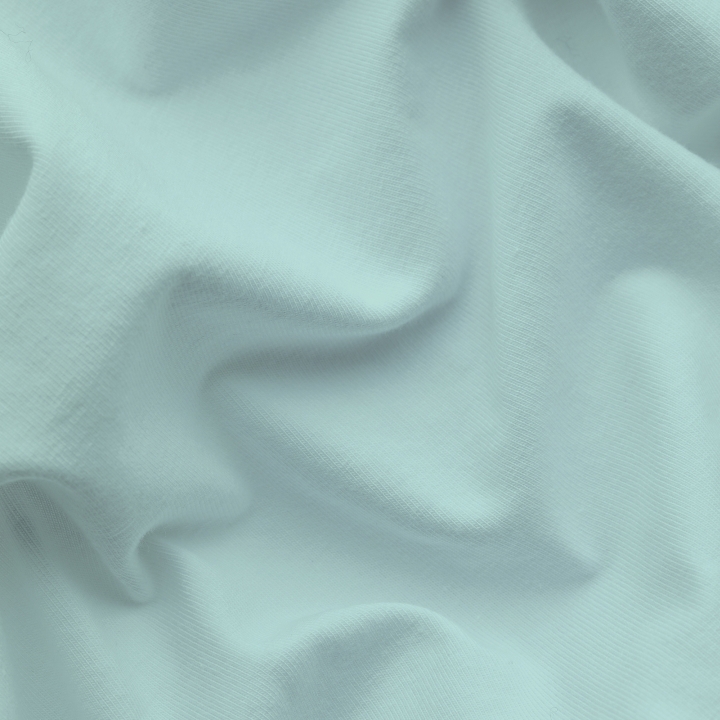 Schlafgut Pure Topper Spannbettlaken ca. 180x200-200x220cm in Farbe Petrol Light