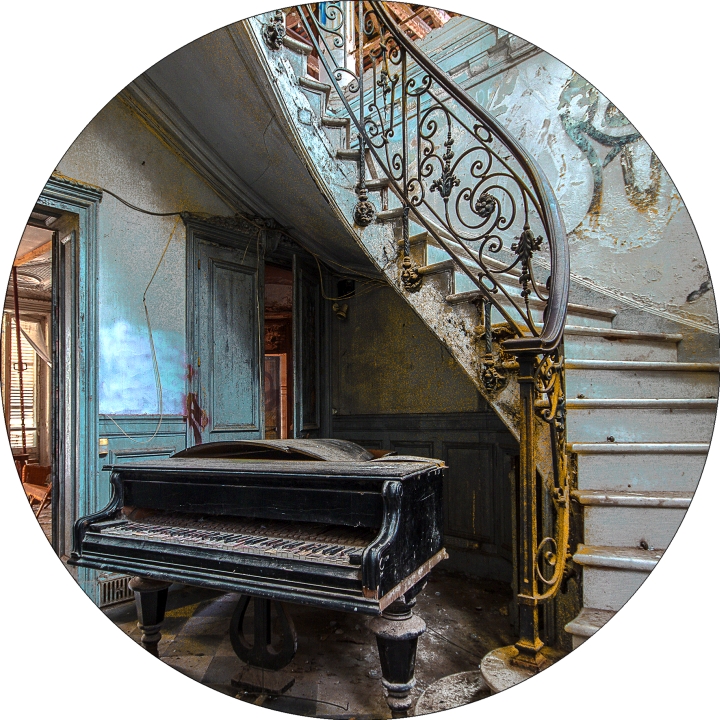 PRO ART Alu-Art rund Ø 98cm Lost House III