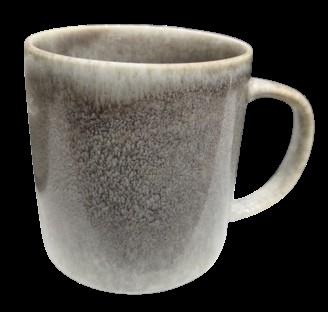 van Well Kaffeebecher 350ml EMMA EMMA in , Tasse, Keramik, Becher, Glasur, Graue Tönung