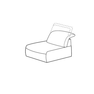 Sessel, Sofa, Sitzkissen, Bezug, Kissen
