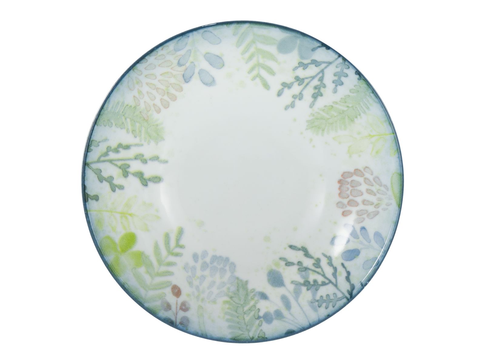 CreaTable Mehrzweckschale Vintage Nature in Farbe Flower glänzend, Porzellan, Töpferei, Teller, Mahlzeit, Gericht