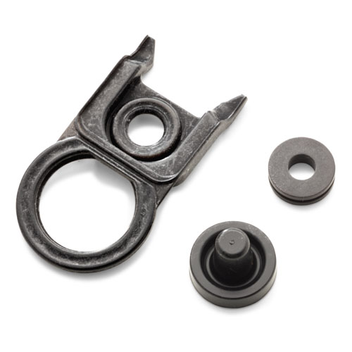 Fissler Dichtungssatz VITAVIT® EDITION in Farbe Schwarz, Ring, Haken, Beschlag, Befestigung, Unterlegscheibe