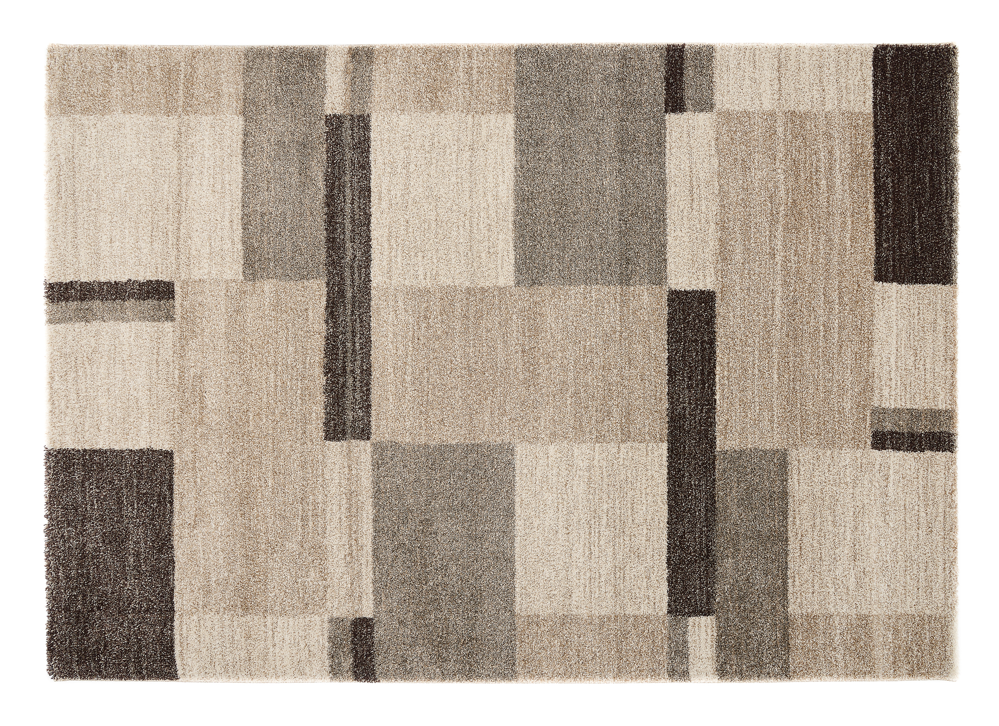 OCI Frisé-Teppich ca. 140x200cm in Farbe beige-braun