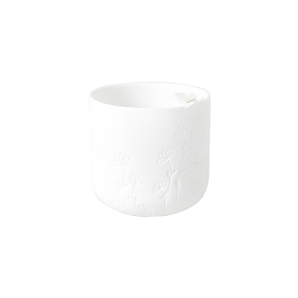 Räder Teelichhalter Schmetterling in Farbe weiß, Teelicht, Vase, Weiße Kerze, Dekoration, Blumenmuster